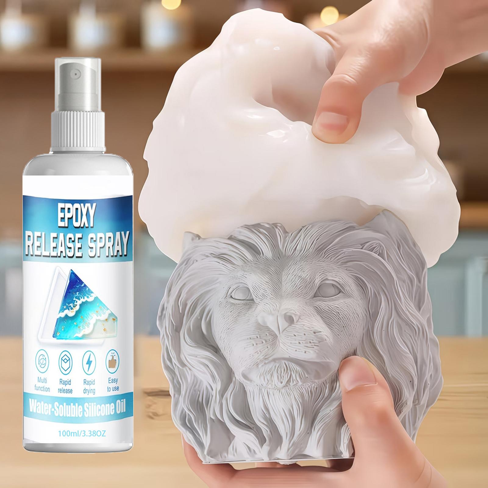 Candle Mold Silicone - Spray Antiaderente al Silicone per Resina