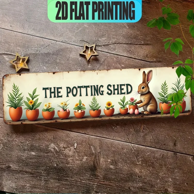 Pour Pot Aluminum - Pannello Murale Metallico Piatto 2D Vintage
