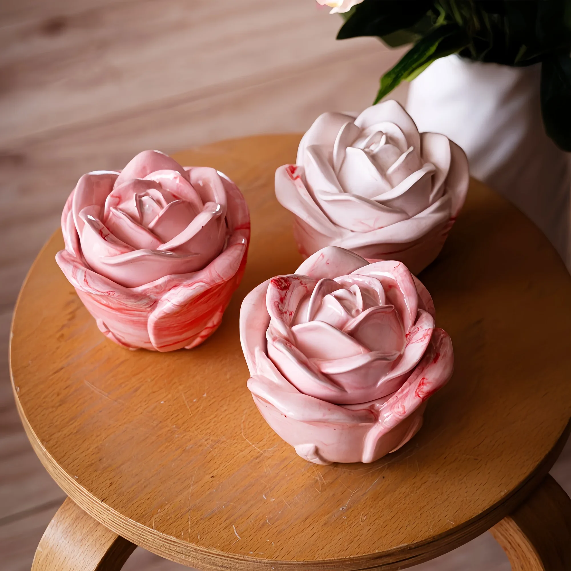 Candle Mold Silicone - Set da 2 pezzi Stampi in