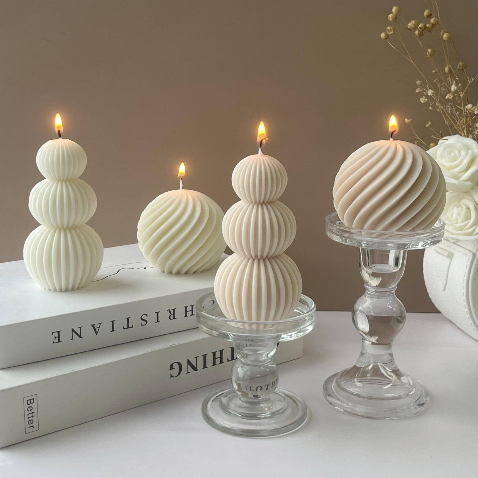 Candle Making Books For Beginners - Stampo per candele in silicone a