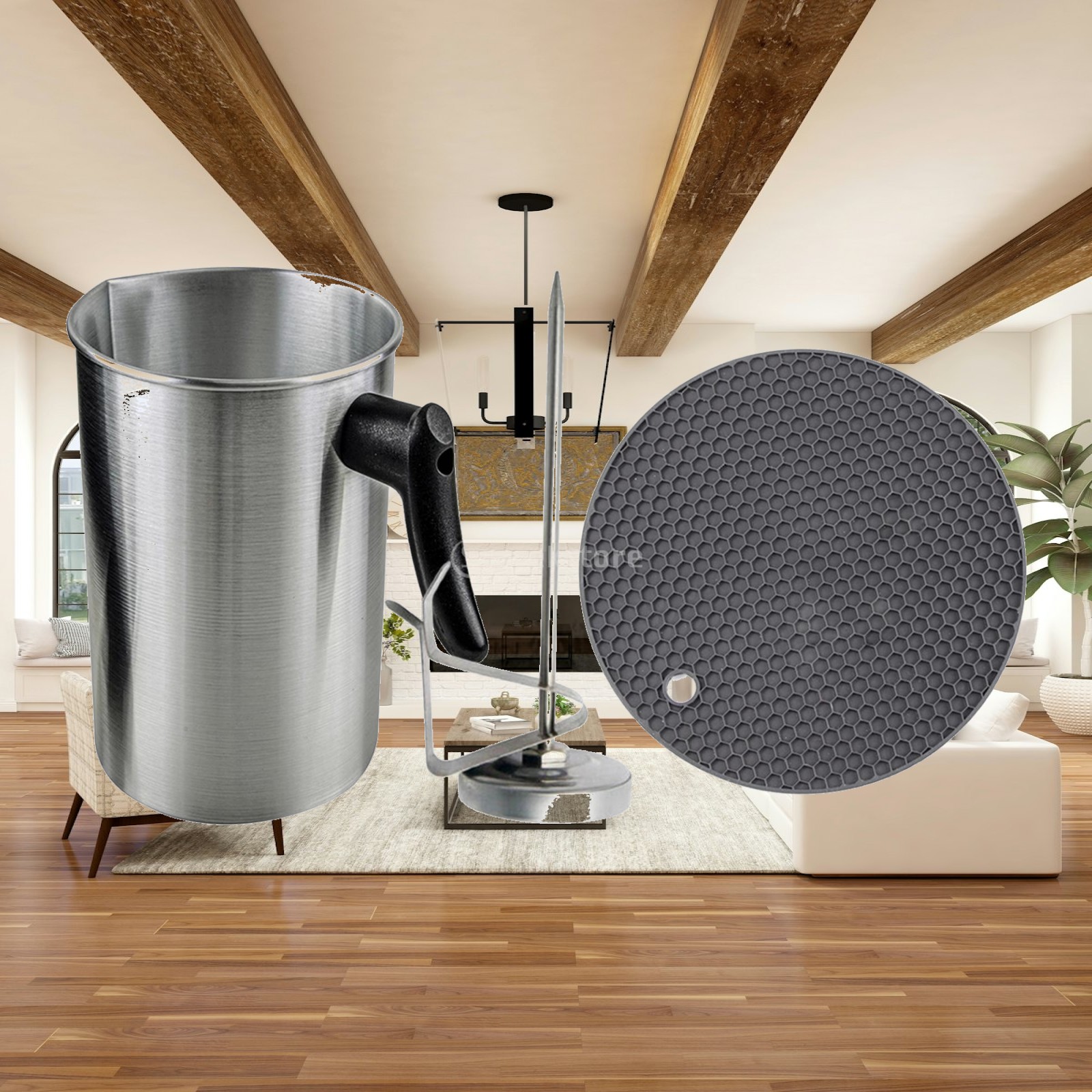Pour Pot Aluminum - Set di Pentole per Colata di