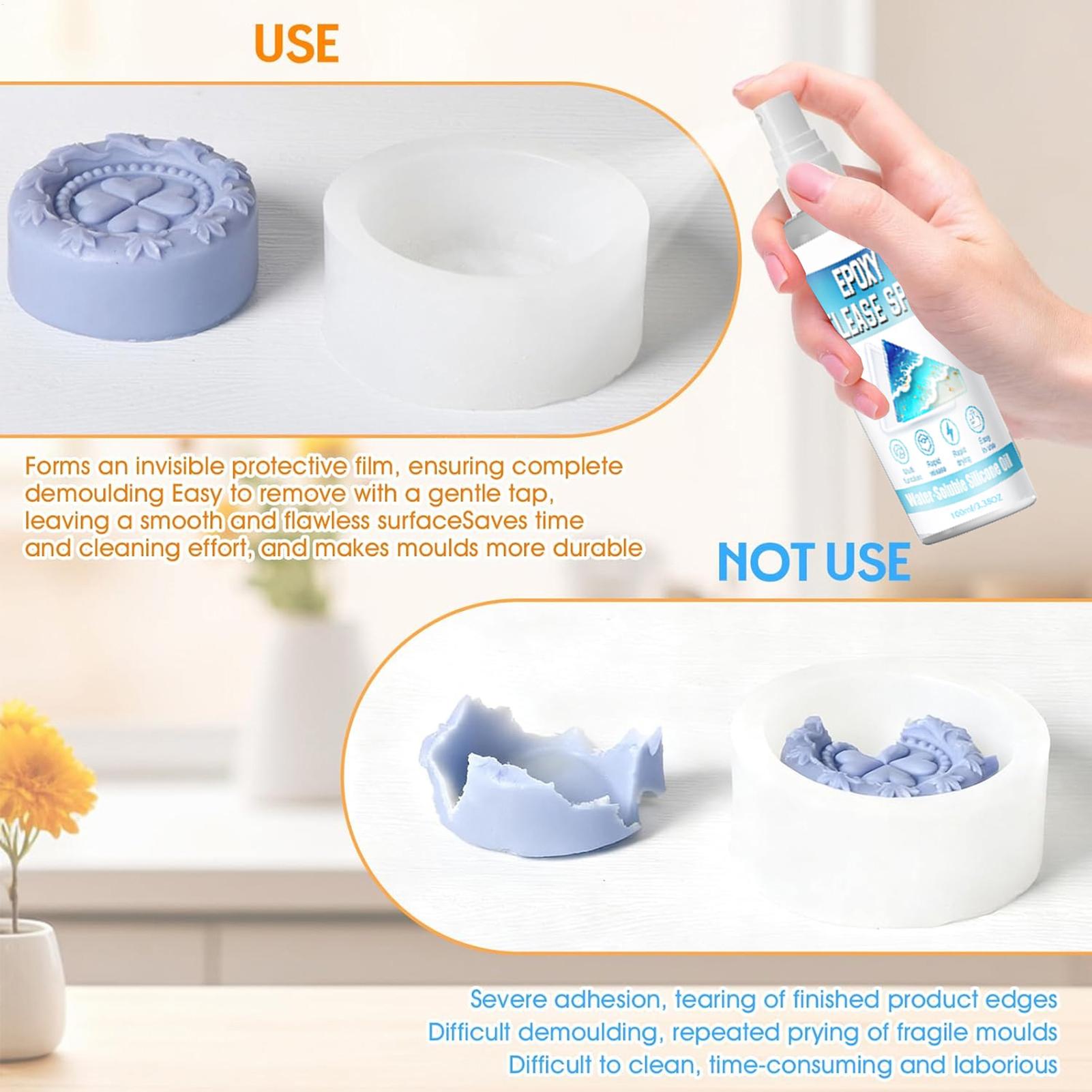 Spray Antiaderente al Silicone - Candle Mold Silicone recensione e prezzo