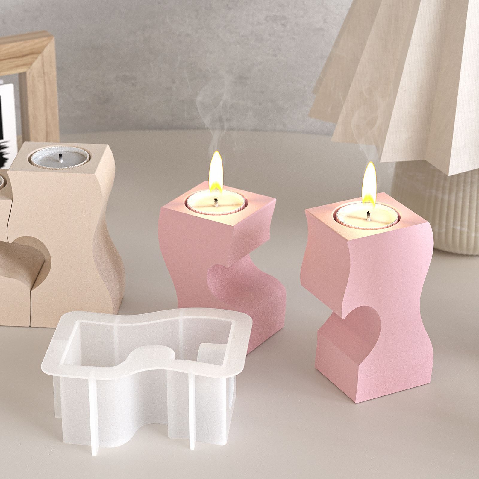 S Cuore Candeliere Stampi in S - Candle Mold Silicone recensione e prezzo