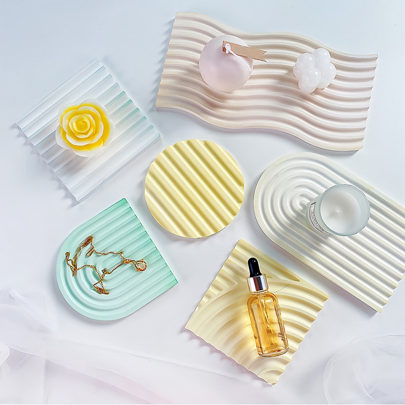 Stampo per vassoio ondulato a  - Candle Mold Silicone recensione e prezzo