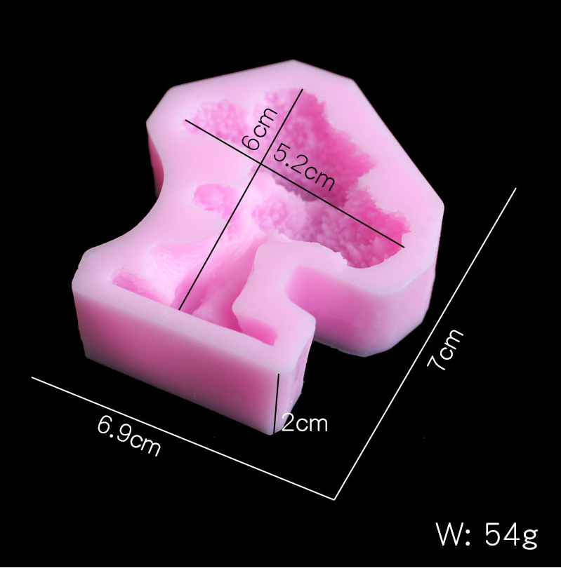 Albero di pino stampo gel di s - Candle Mold Silicone recensione e prezzo