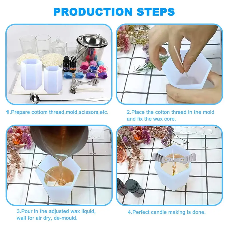 Stampi per candele in silicone - Candle Making Experience recensione e prezzo