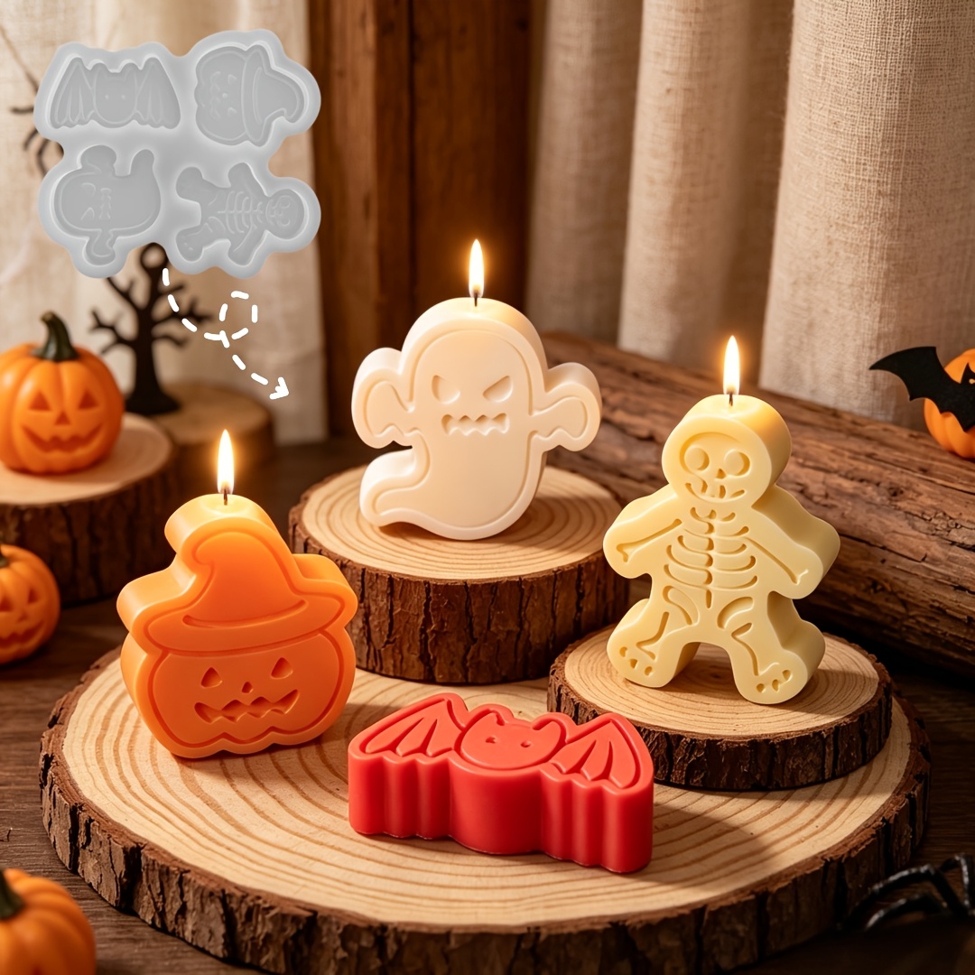 Set di stampi in silicone a 4  - Candle Mold Silicone recensione e prezzo