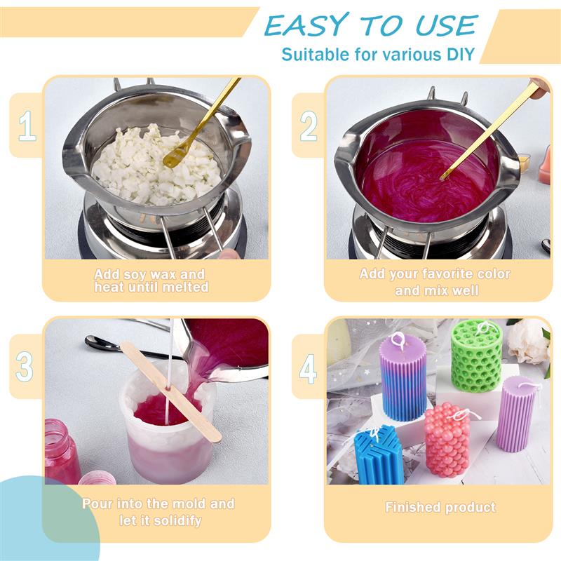 100/500g/1kg Pura Cera di Soia - Candle Making Experience recensione e prezzo